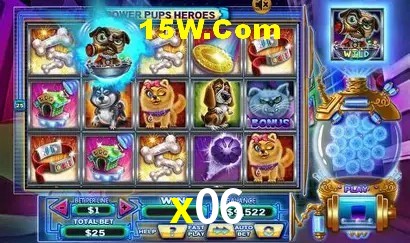 Biblioteca de slots populares na x06